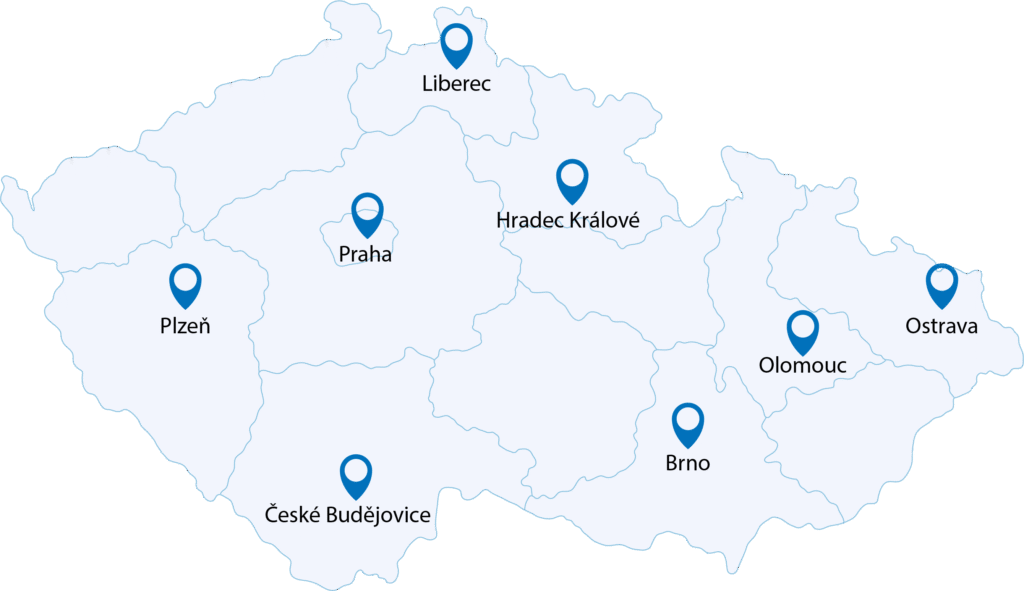 mapa centrum